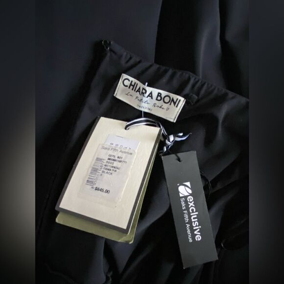 Chiara Boni La Petite Robe Terenzia Strapless Layered Dress size 42/us size 6 - Picture 12 of 13